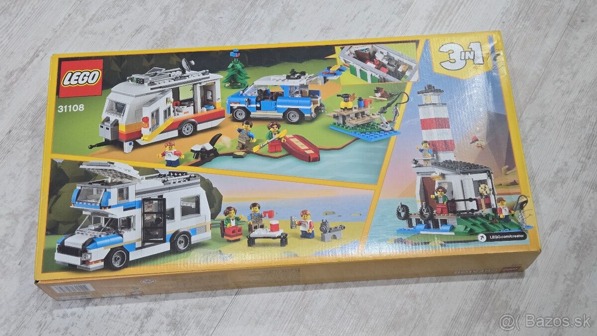 Predám nové LEGO 31108 Creator - Caravan Family Holiday - 2