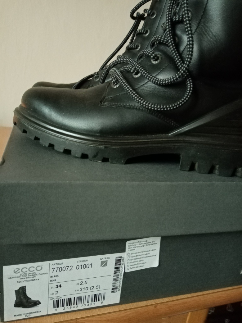 ECCO dievčenské zimné topánky - 2