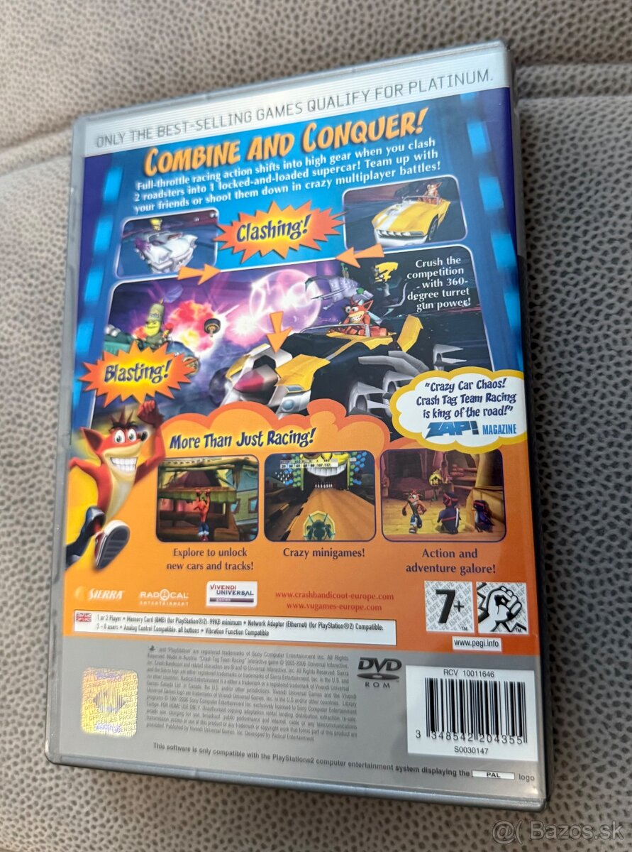 Ps2 Crash Tag Team Racing - 2