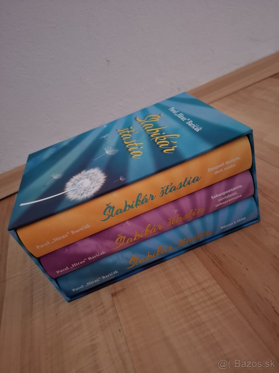 Šlabikár šťastia ( 3 knihy ) v balení - 2