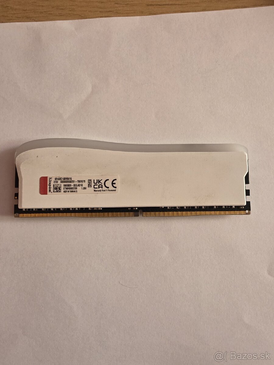 🚀 Predám: RAM Kingston FURY Beast 16GB DDR4 - 2