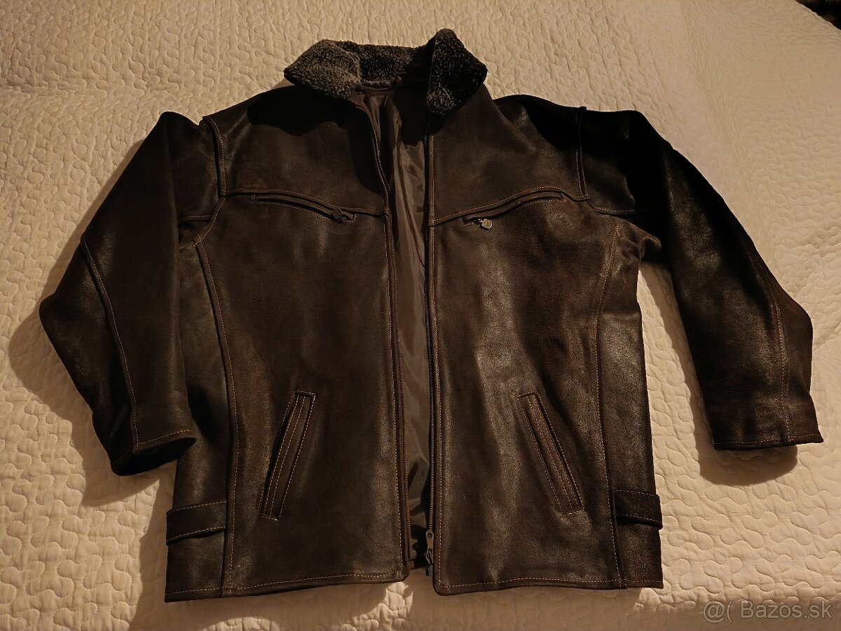 predám chlapskú koženú bundu - 2
