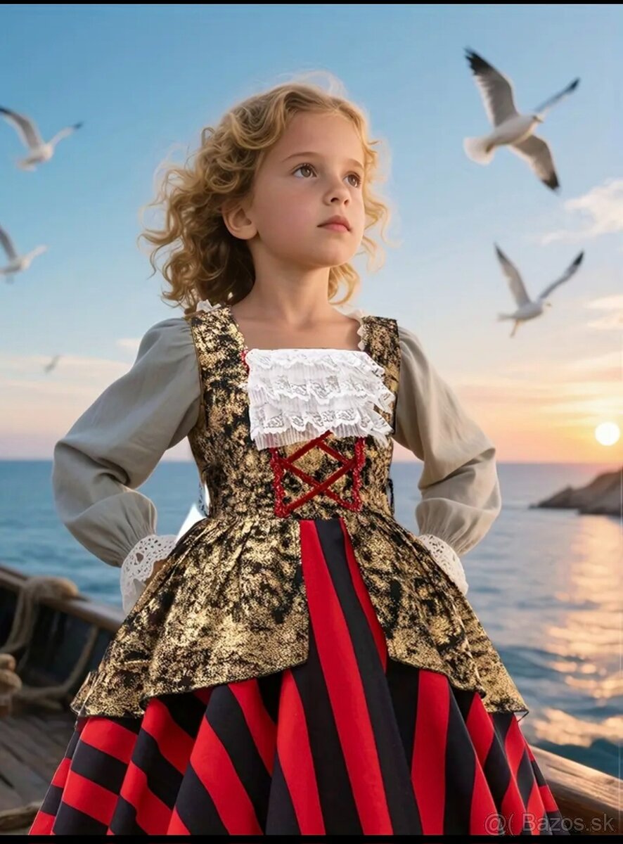 Karnevalovy kostym - Piratka - 2