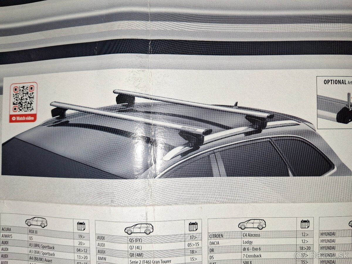 Strešný nosič Menabo Lince XL - 2