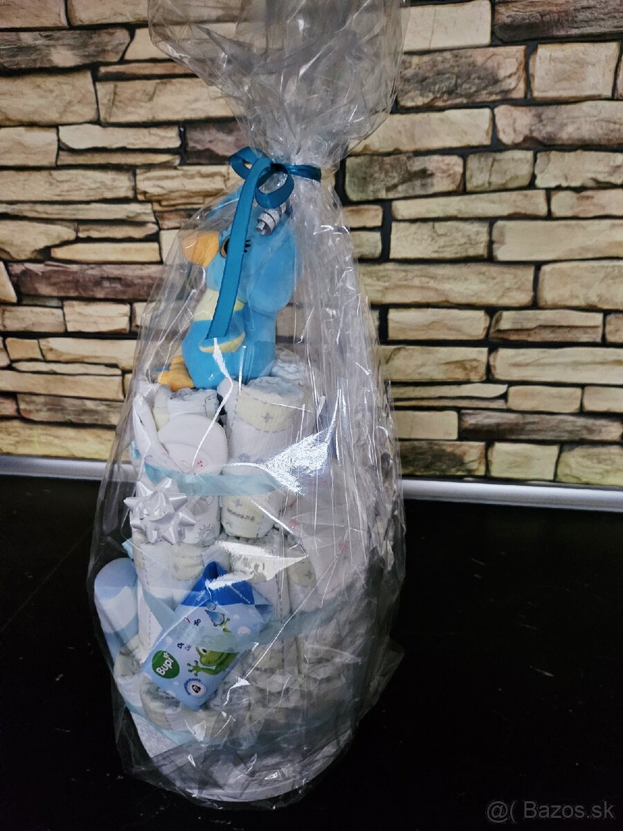 Predám handmade plienkovú tortu - 2