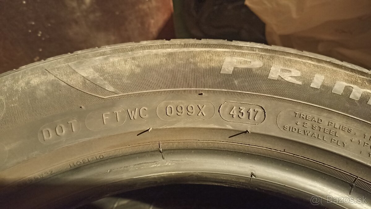 205/55 R16 Michelin letné - 2