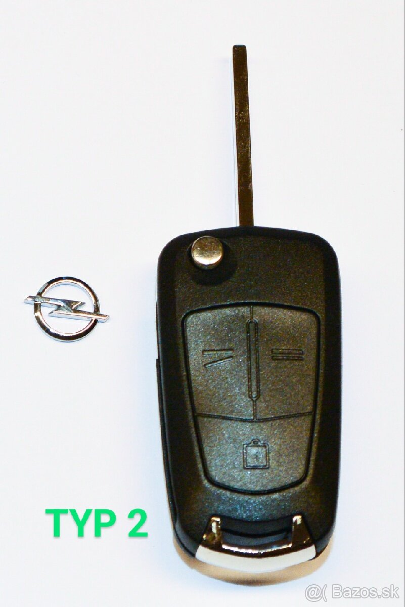 Opel / Renault Trafik - rôzne kryty klucov - 2