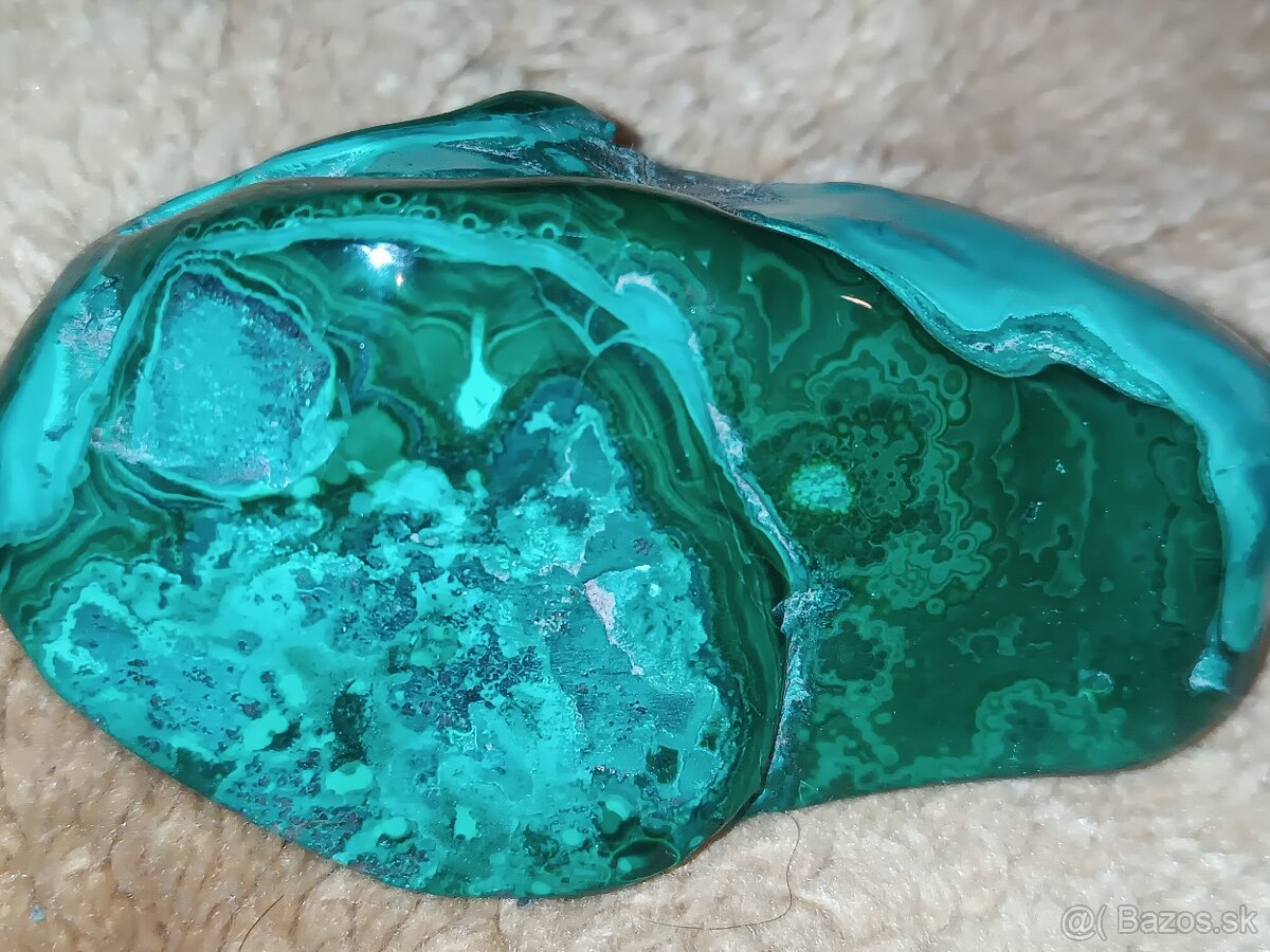 Malachit s chryzokolom - 2