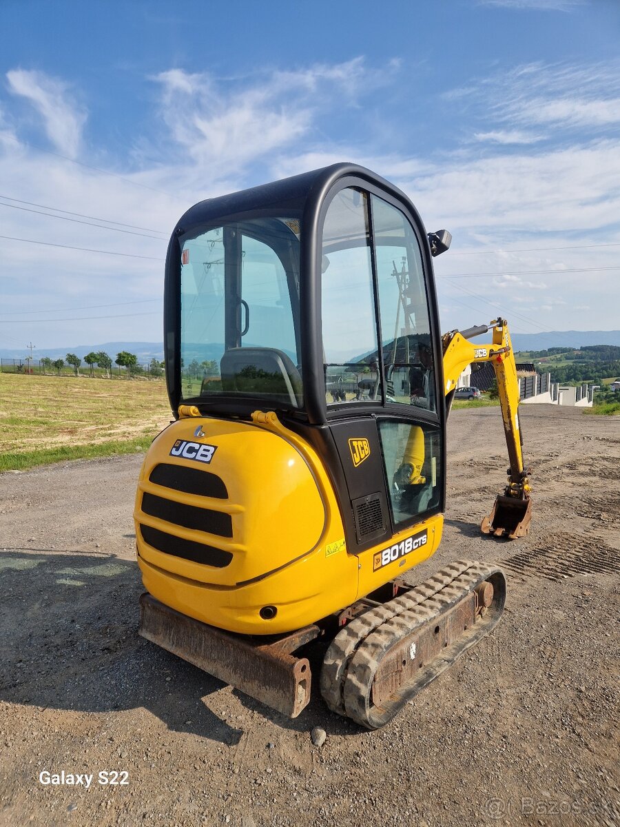 Minirýpadlo JCB 8018 - 2