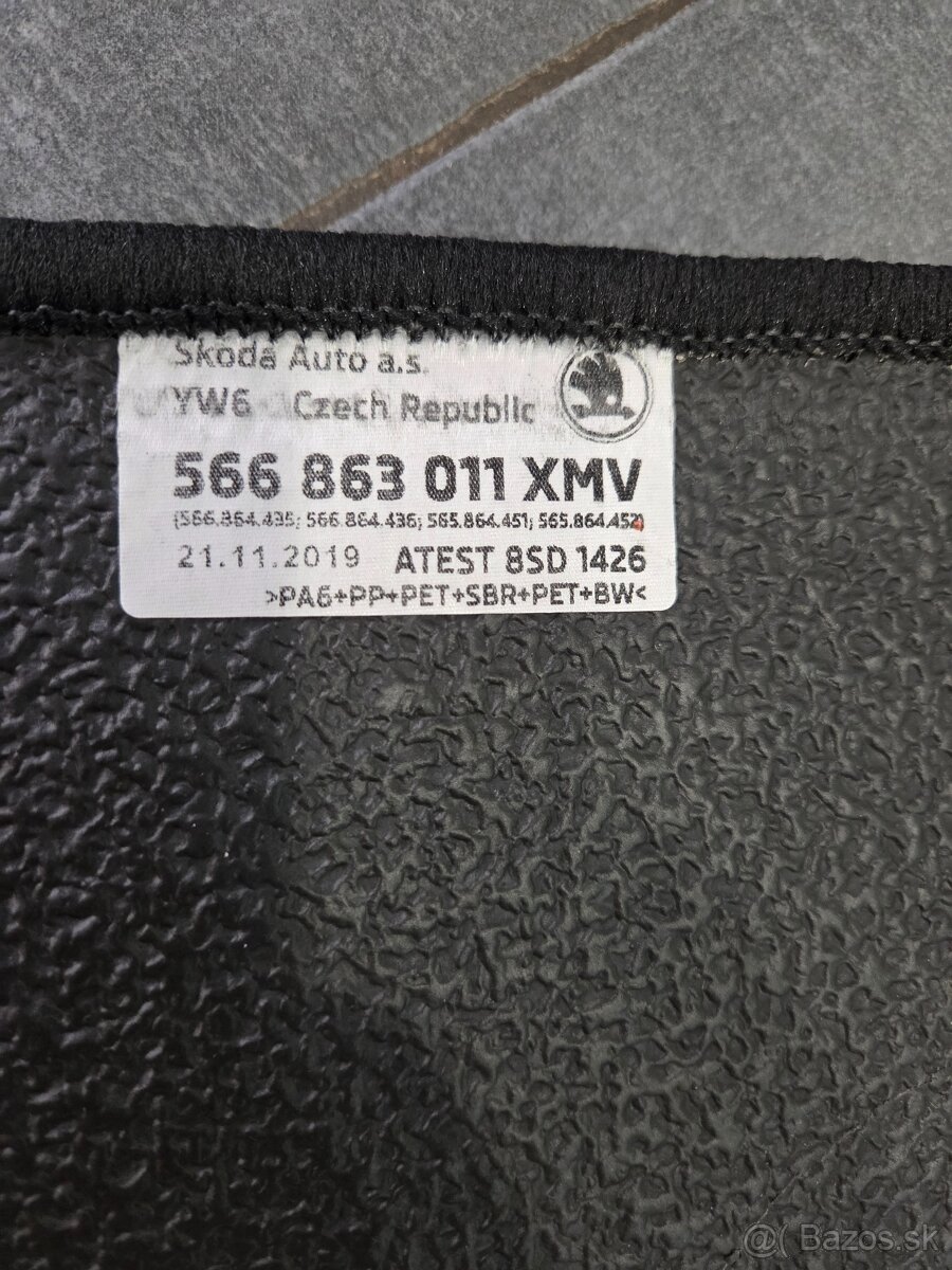 Auto koberce ŠKODA KODIAQ ORIGINÁL - 2