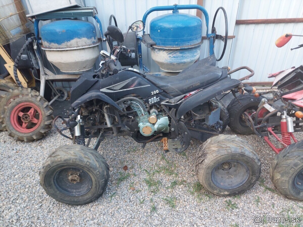 Predam 2 štvoekolky Bashan 200cc - 2
