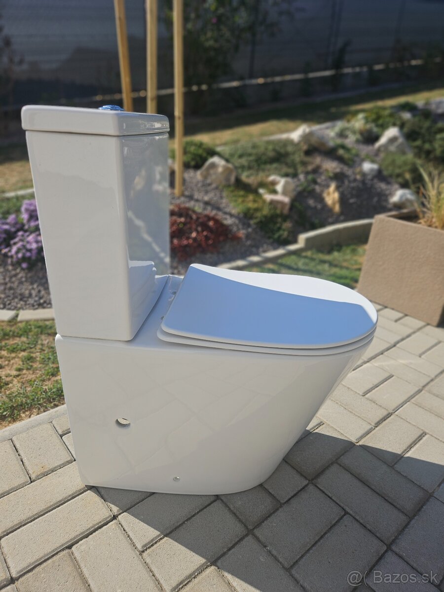Moderné WC kombi Sapho Paco Rimless - 2