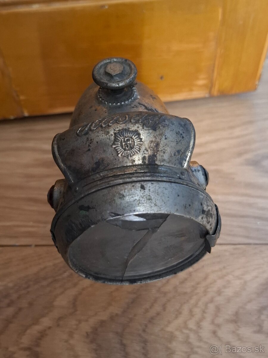 Karbidova lampa na bicykel Hasag - 2