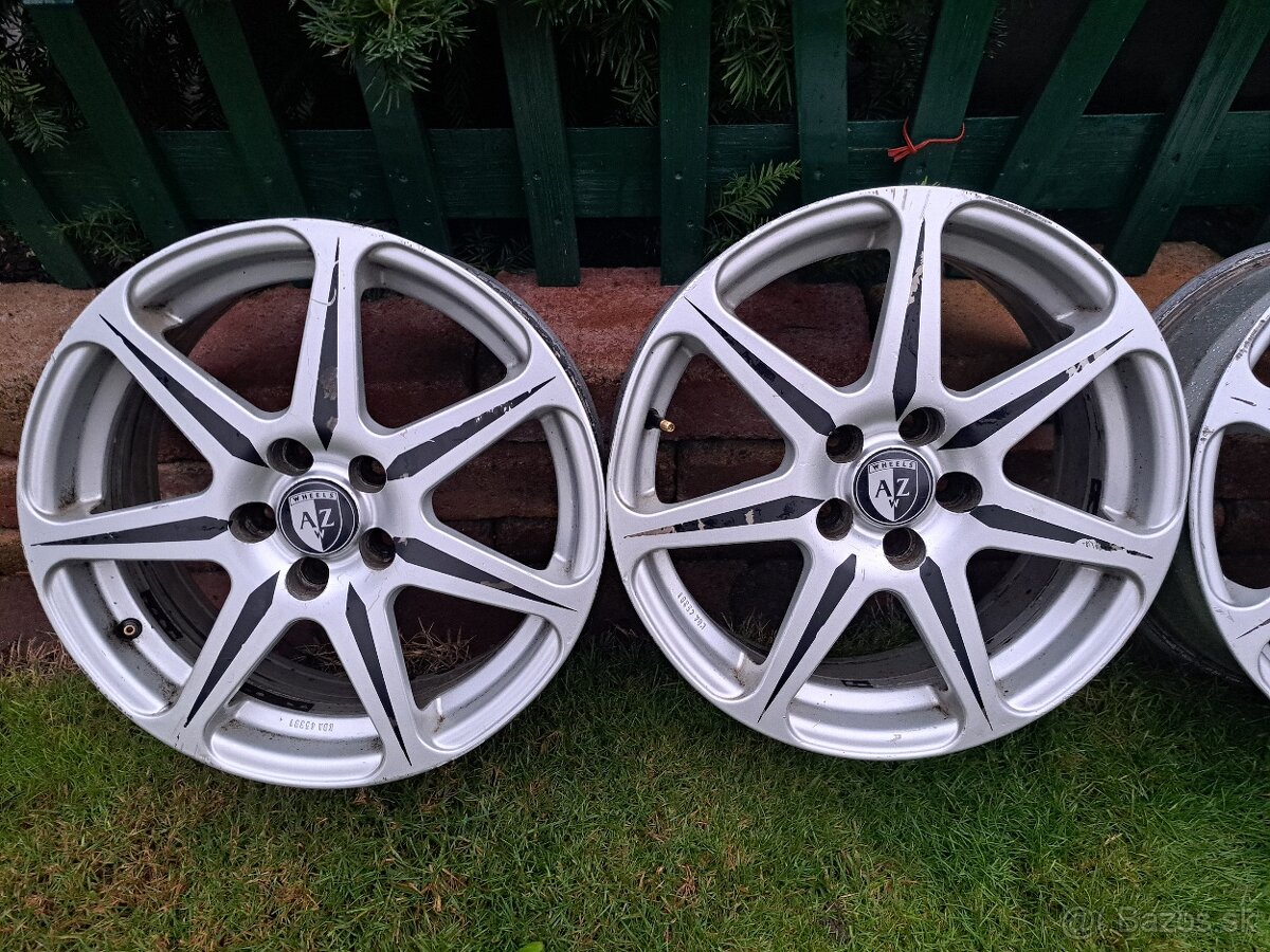 Hliníkové disky 5x100 R16 / škoda,seat,VW,audi... - 2