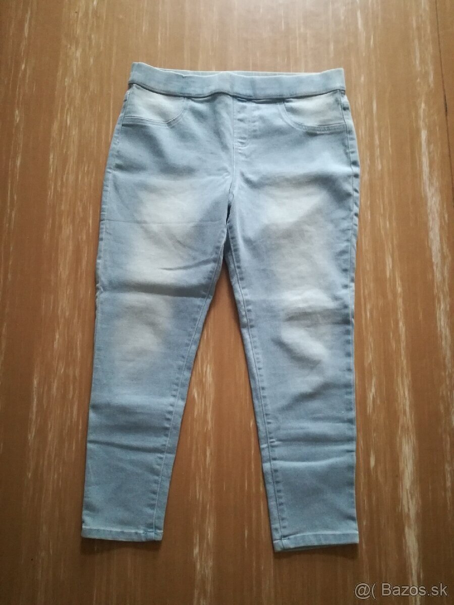 PEPCO dámske džeginsy vel. 44 plus size XXL (NOVÉ) 2ks - 2