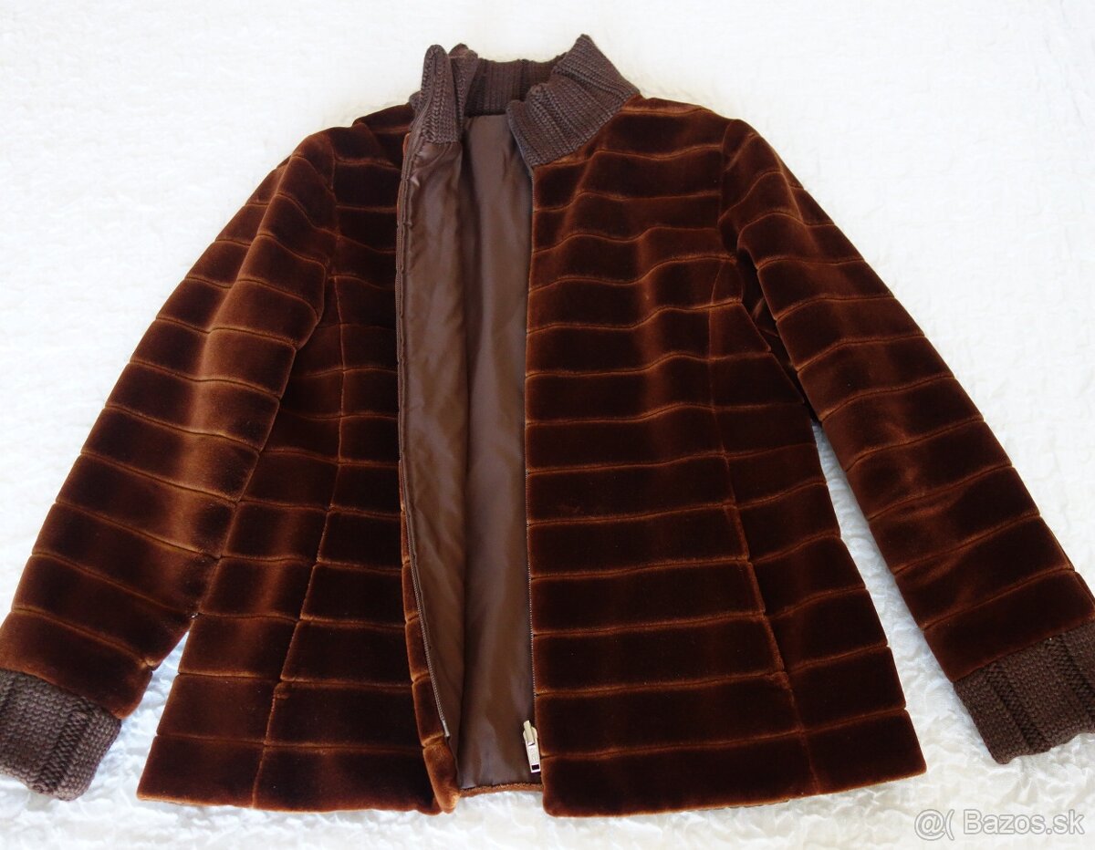 Obojstranná bunda Alberta Ferretti, veľ. M/L - 2