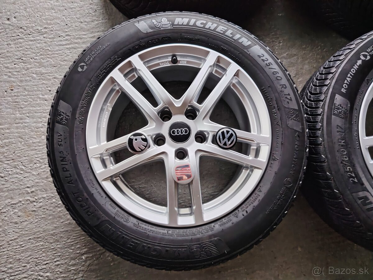 Elektróny zimné R17 5x112 Audi A6 C8 - 2