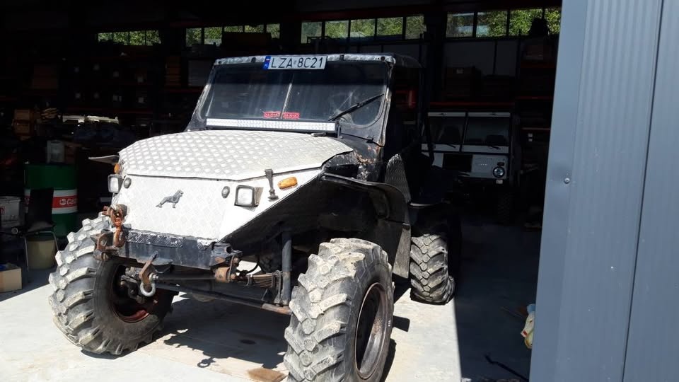 Proto Volvo C303 PORTÁLOVÉ nápravy Volvo wrangler patrol