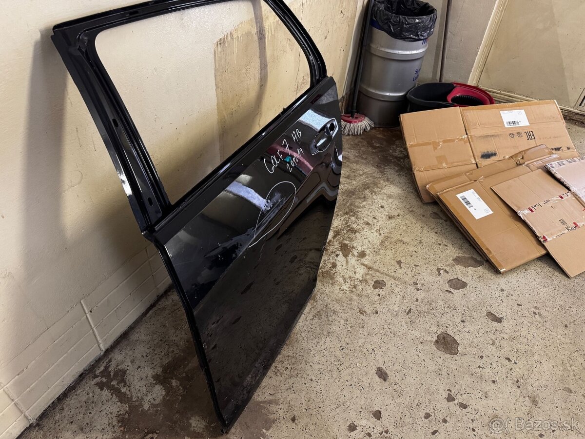 VW golf vii 7 HB 2012- ľavé zadné dvere - 2