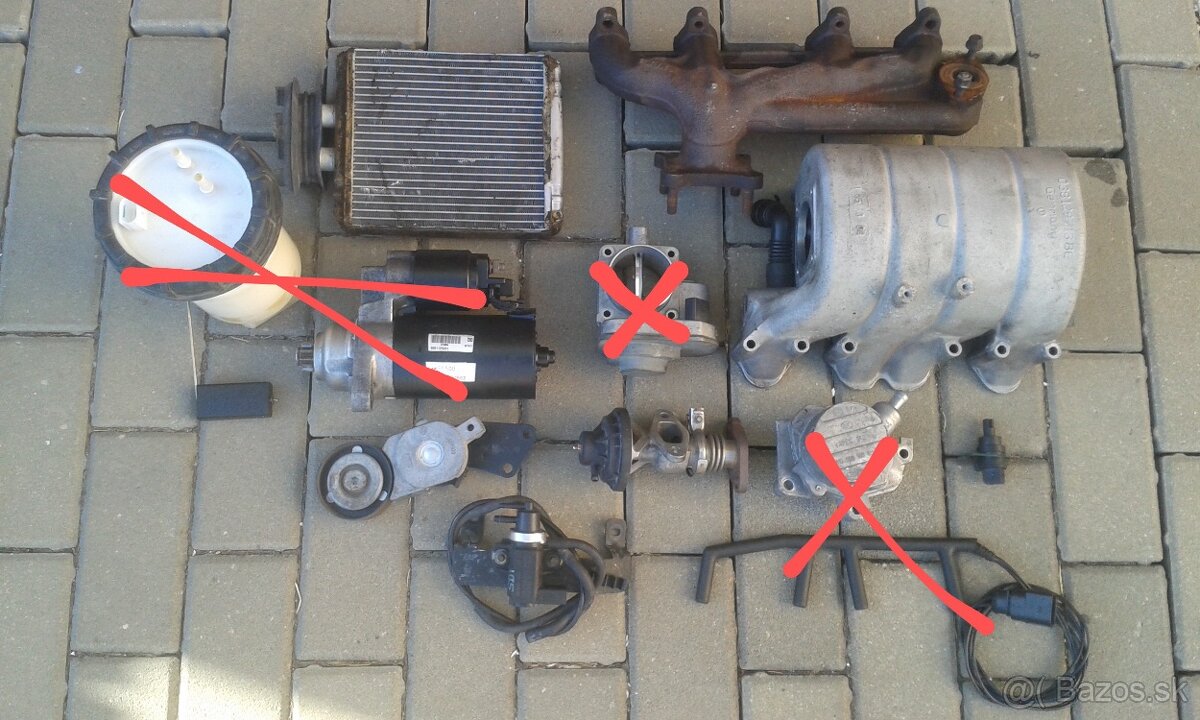 Diely,motor,prevodovka 1,9 SDI 47kw kód ASY Volkswagen Group - 2