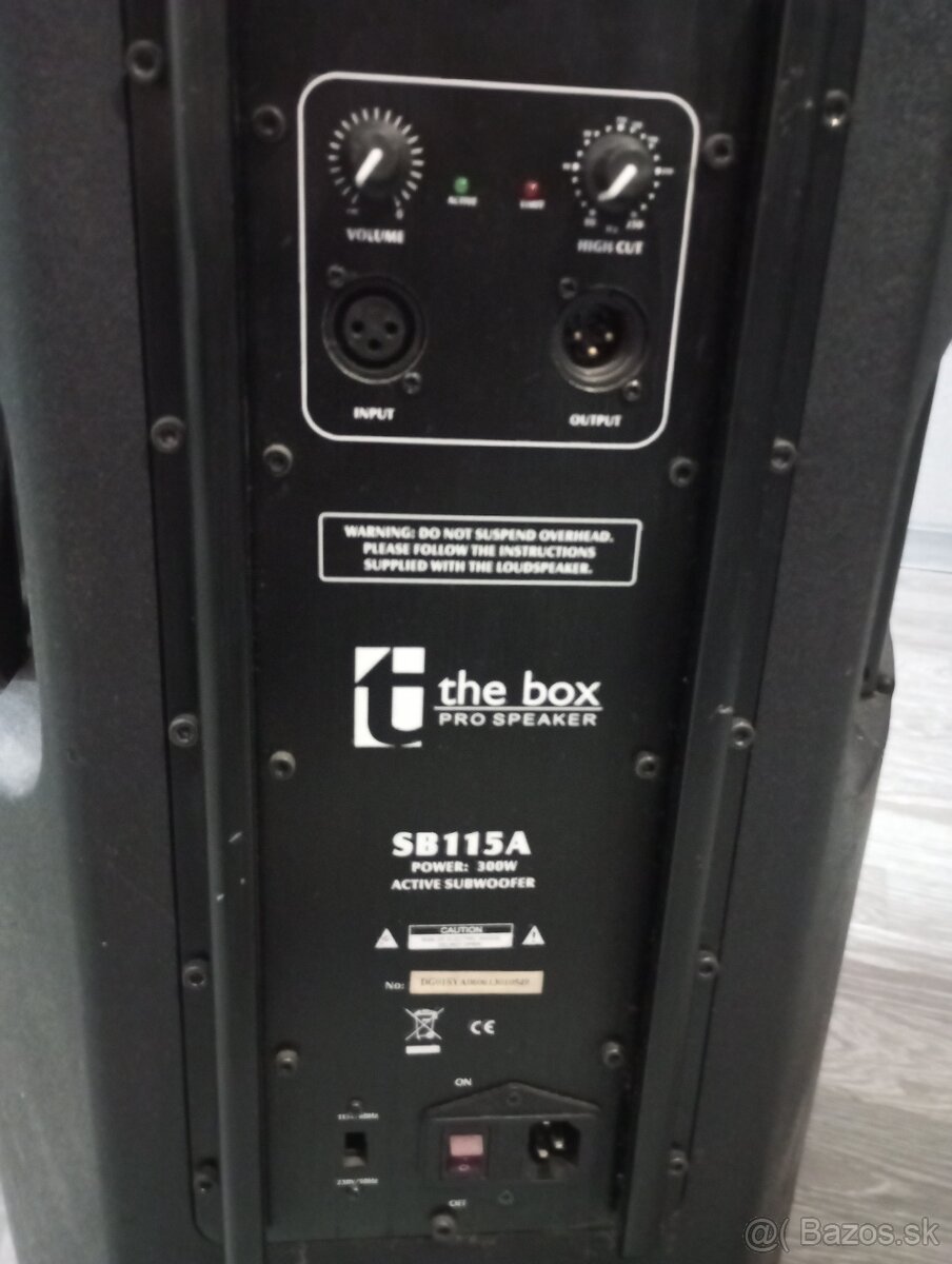 Aktívny subwoofer - 2