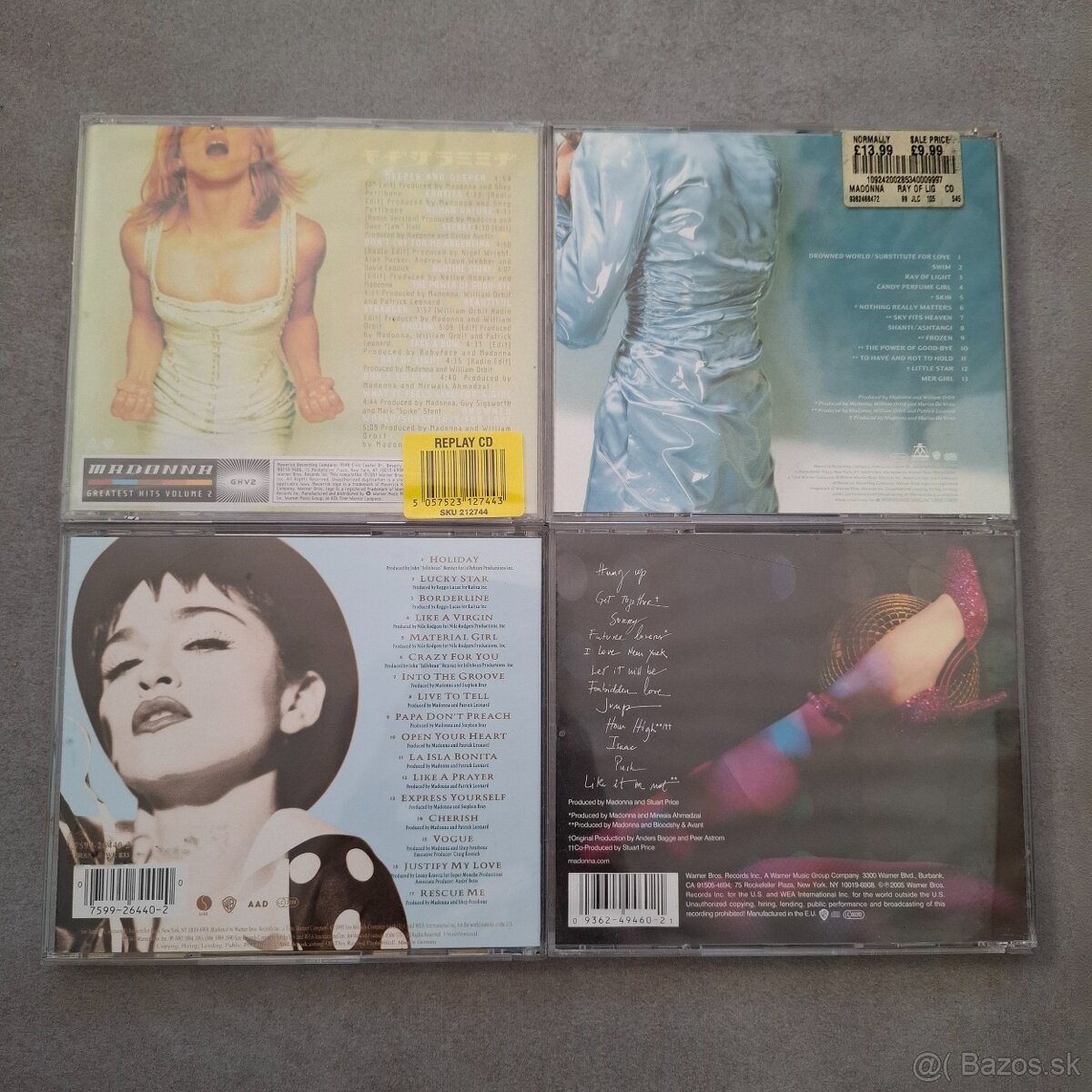 Madonna – Kolekcia 4 CD - 2