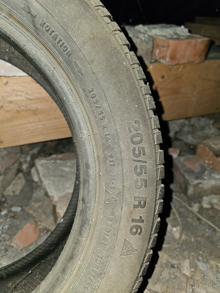 Zimná pneumatika Continental 205/55 R16 91T - 2