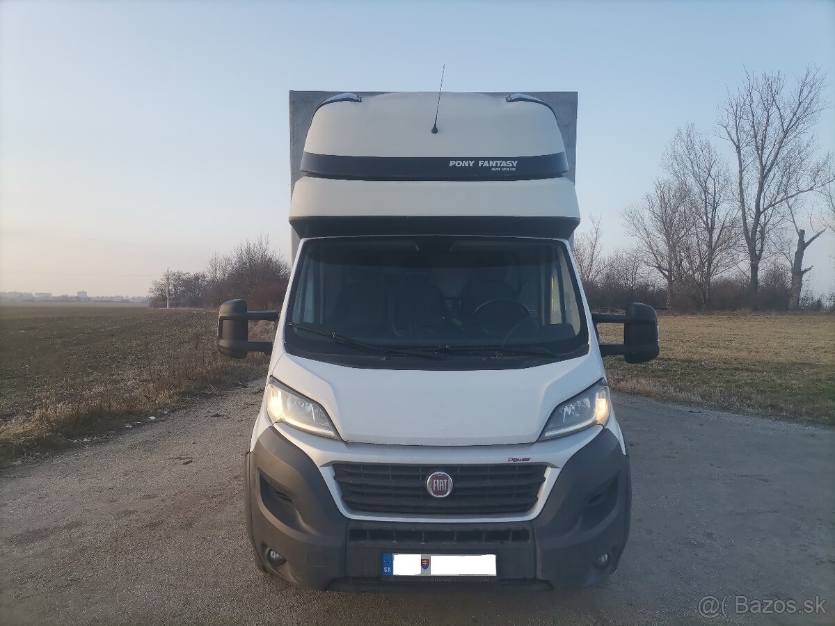 Fiat Ducato plachtová dodávka - 2