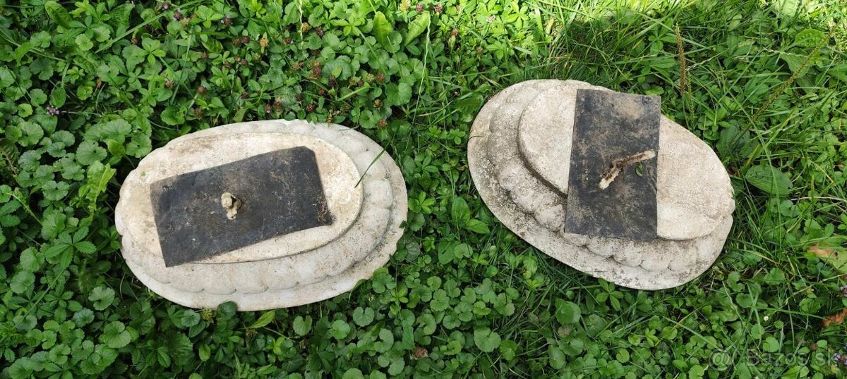 Betonove kvetinace 2ks - 2