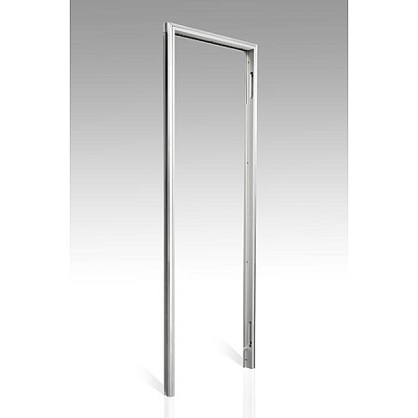 Skrytá zárubňa 60 ľavá hliníková - 2