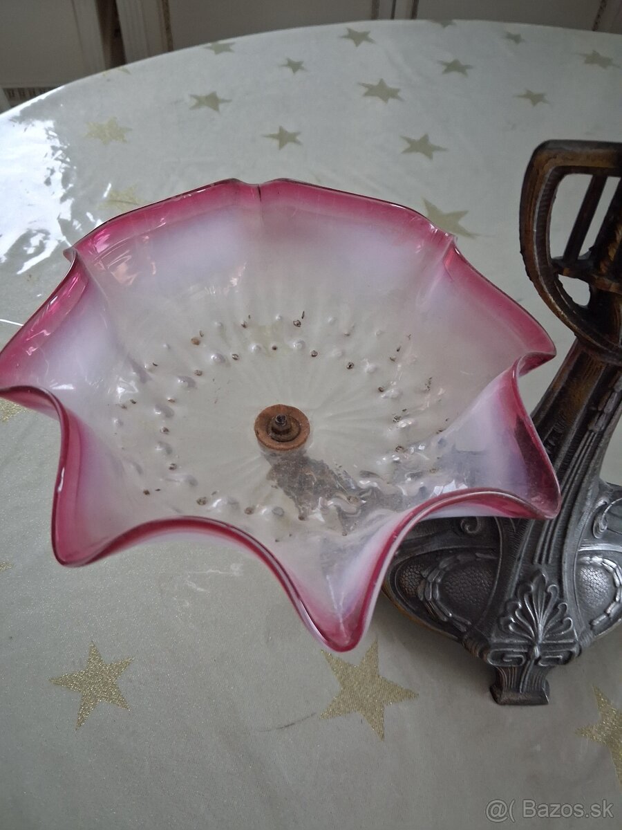 ŽARDINIERA starožitná - ružová - 2