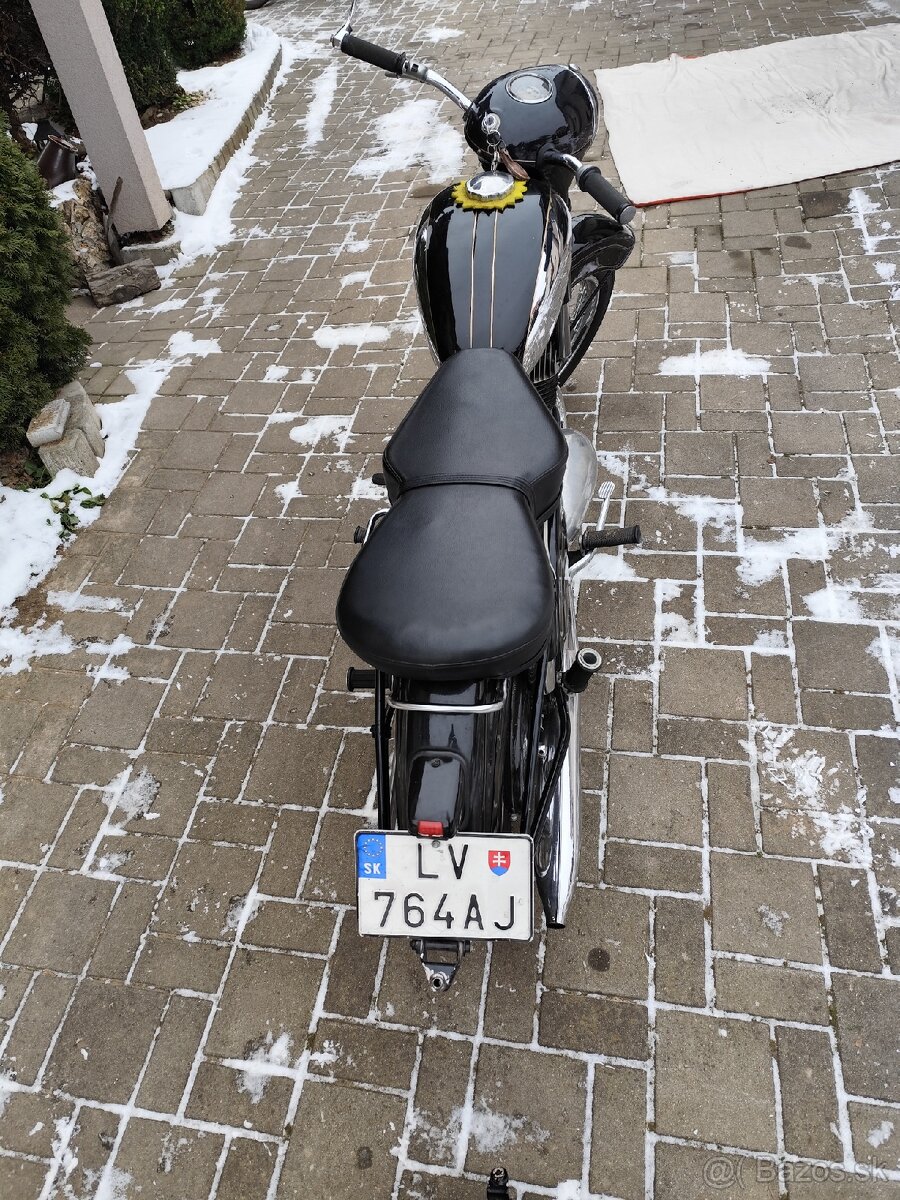 Jawa 350/353 s TP a ŠPZ - 2