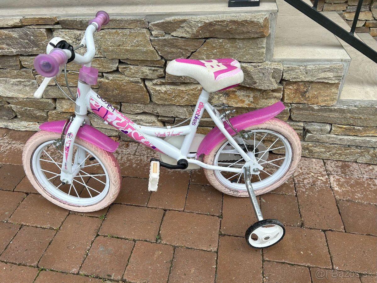 Detský dievčenský bicykel - 2