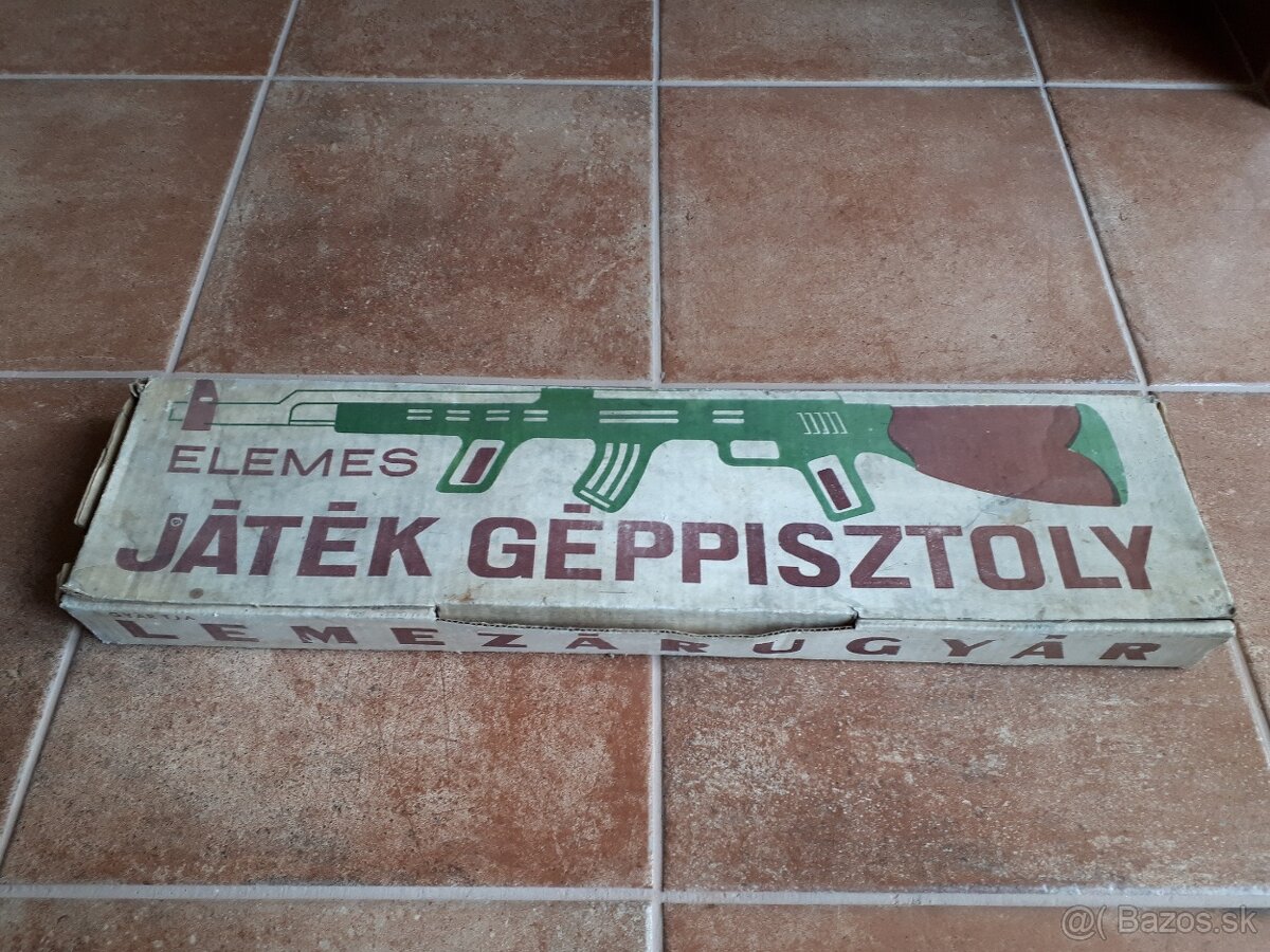 Stara hracka - Samopal z nasho detstva - 2