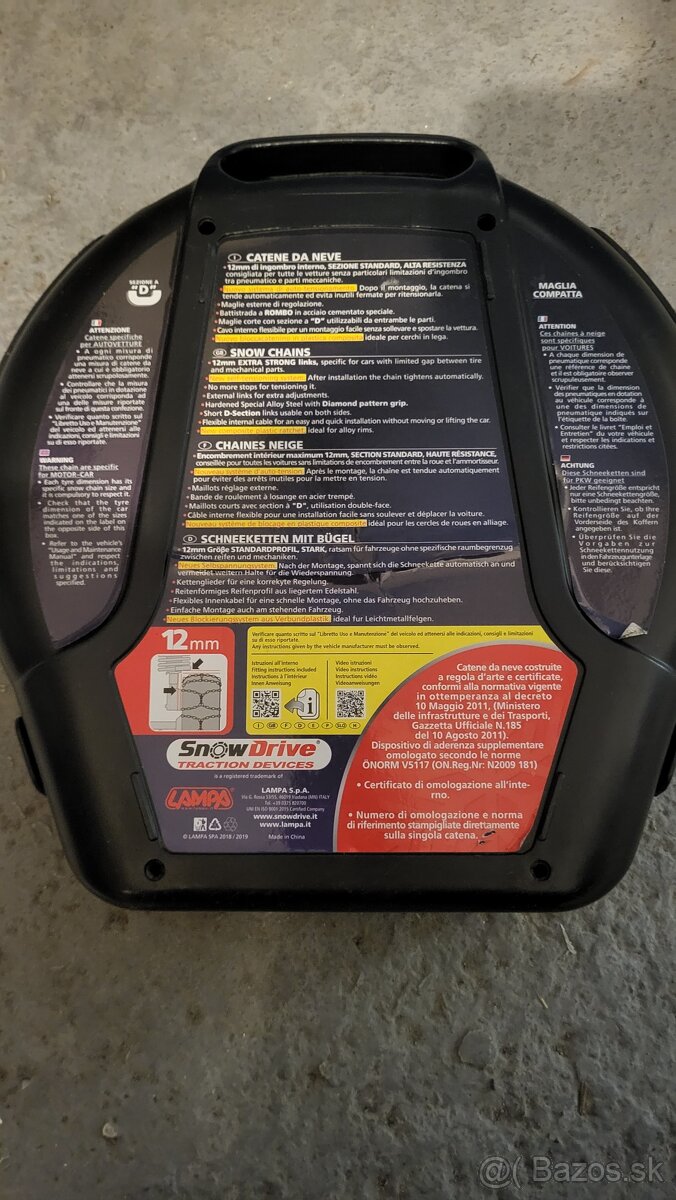 Snehove retaze SnowDrive R-12 - 2