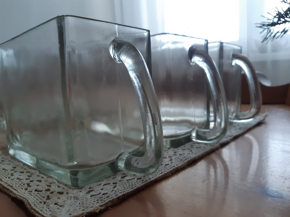 Sklenené nádoby, dózy na cukor, soľ..... - 2