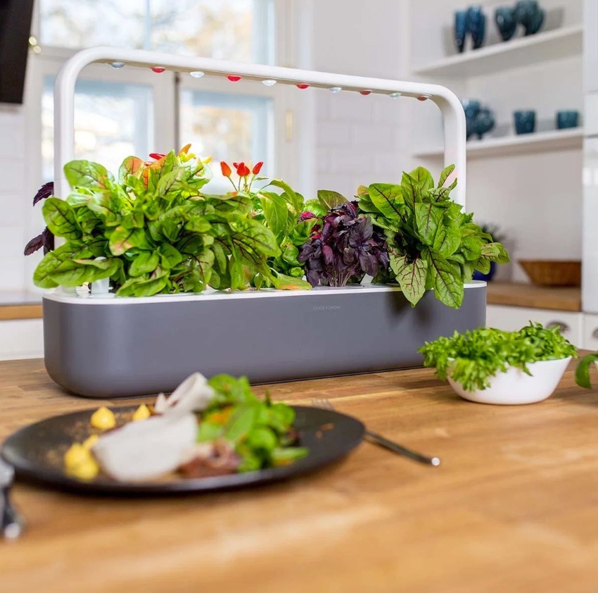 Click and Grow Smart Garden 9 sivý - 2