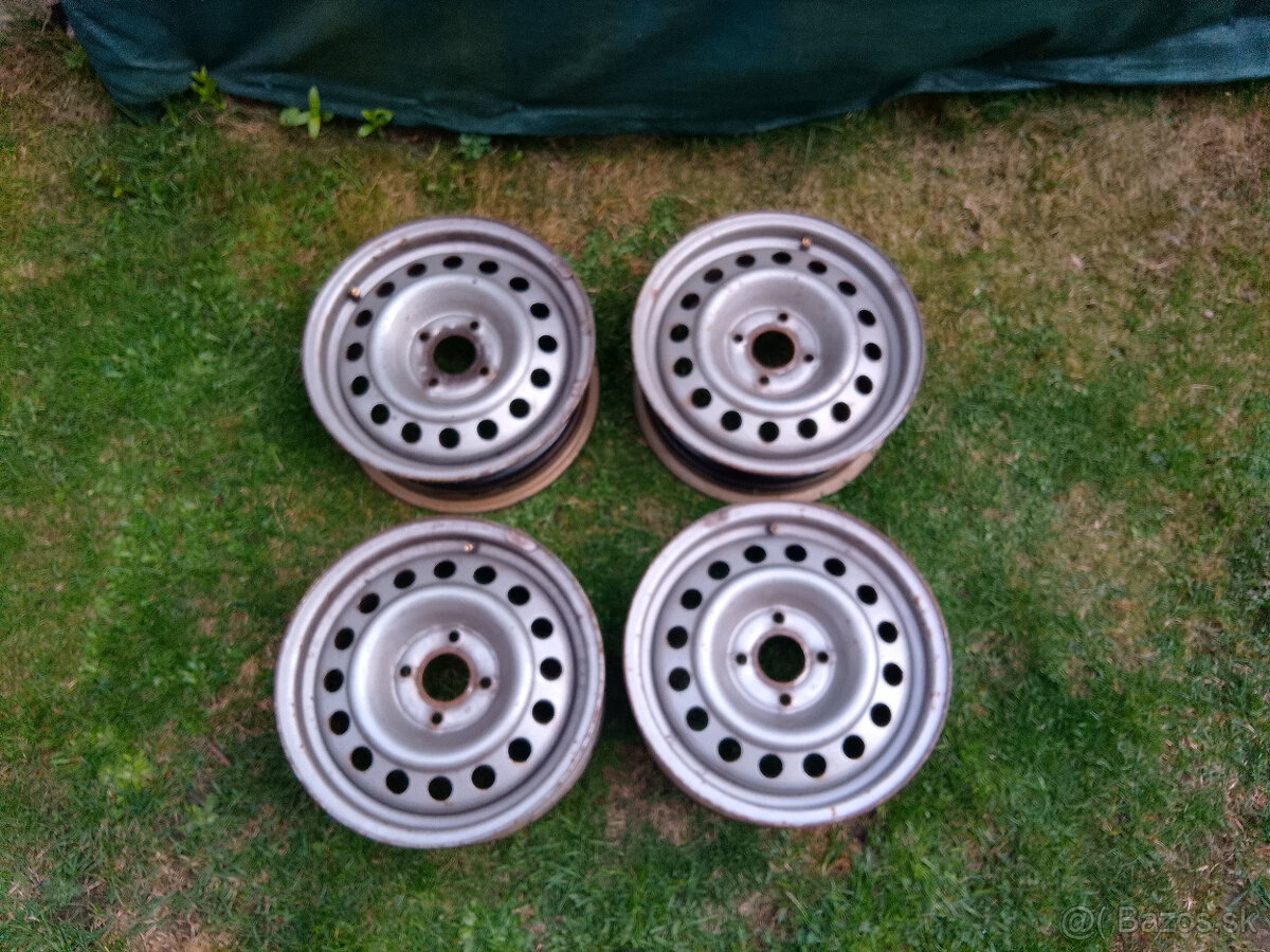 Plechové disky RENAULT 5,5J x 14, 4 x 100 - 2