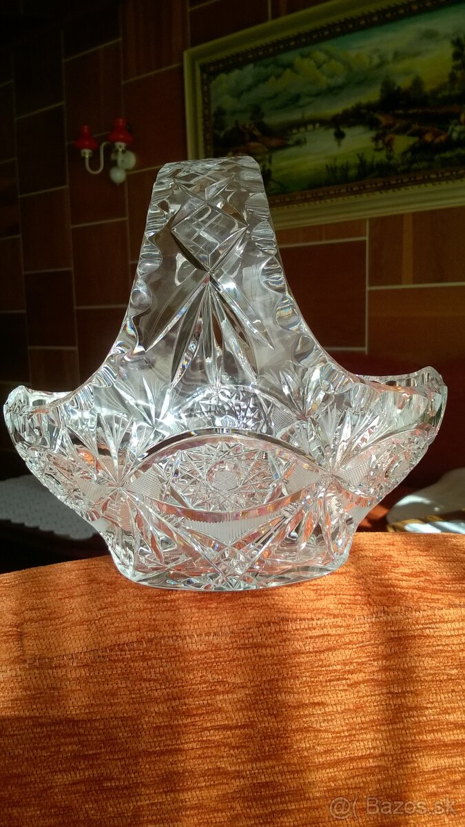 Crystal Bohemia -Košíček - 2