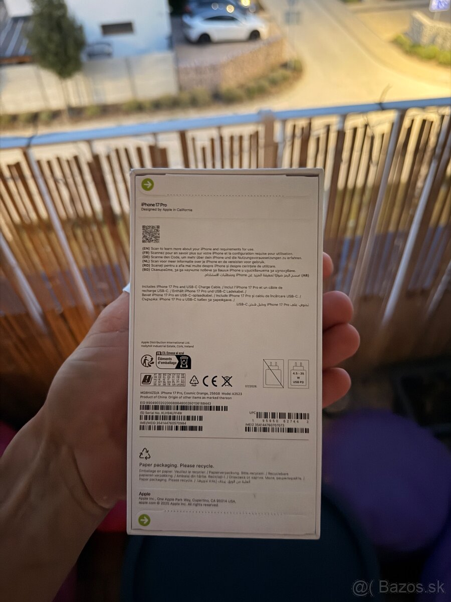 Apple Iphone 17pro 256gb orange - 2
