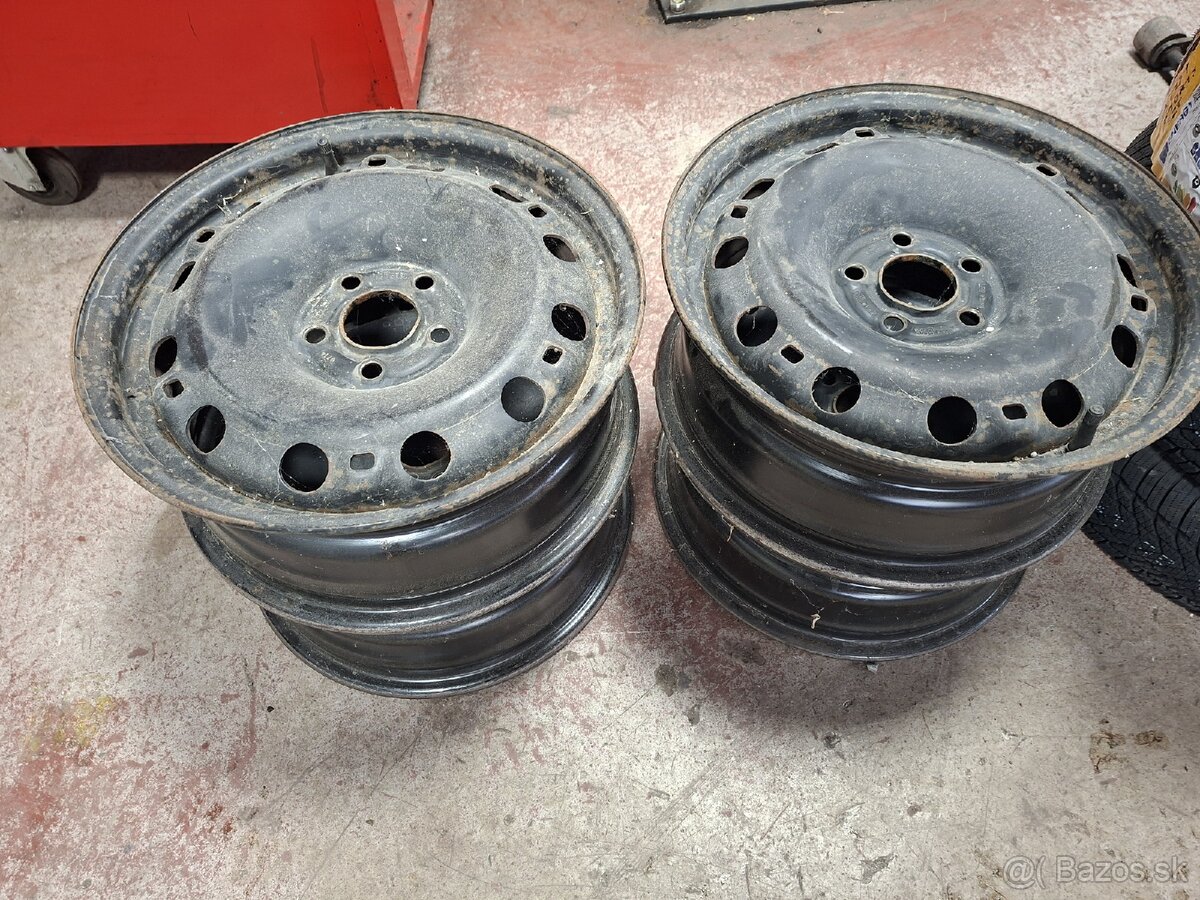 Ocel disky 15"VW group - 2