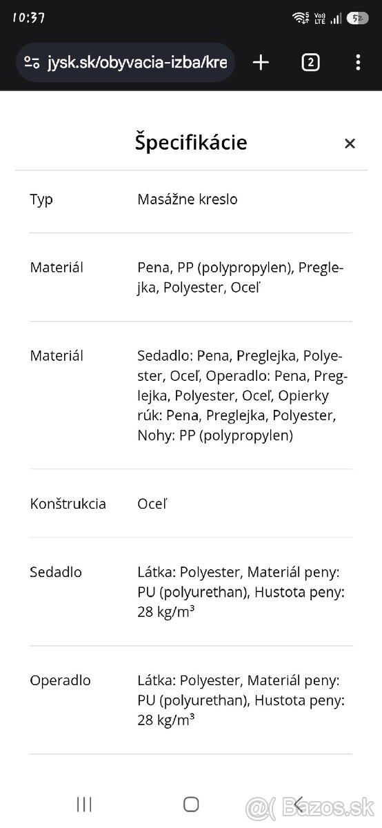 Predám masážne kreslo ešte v záruke - 2