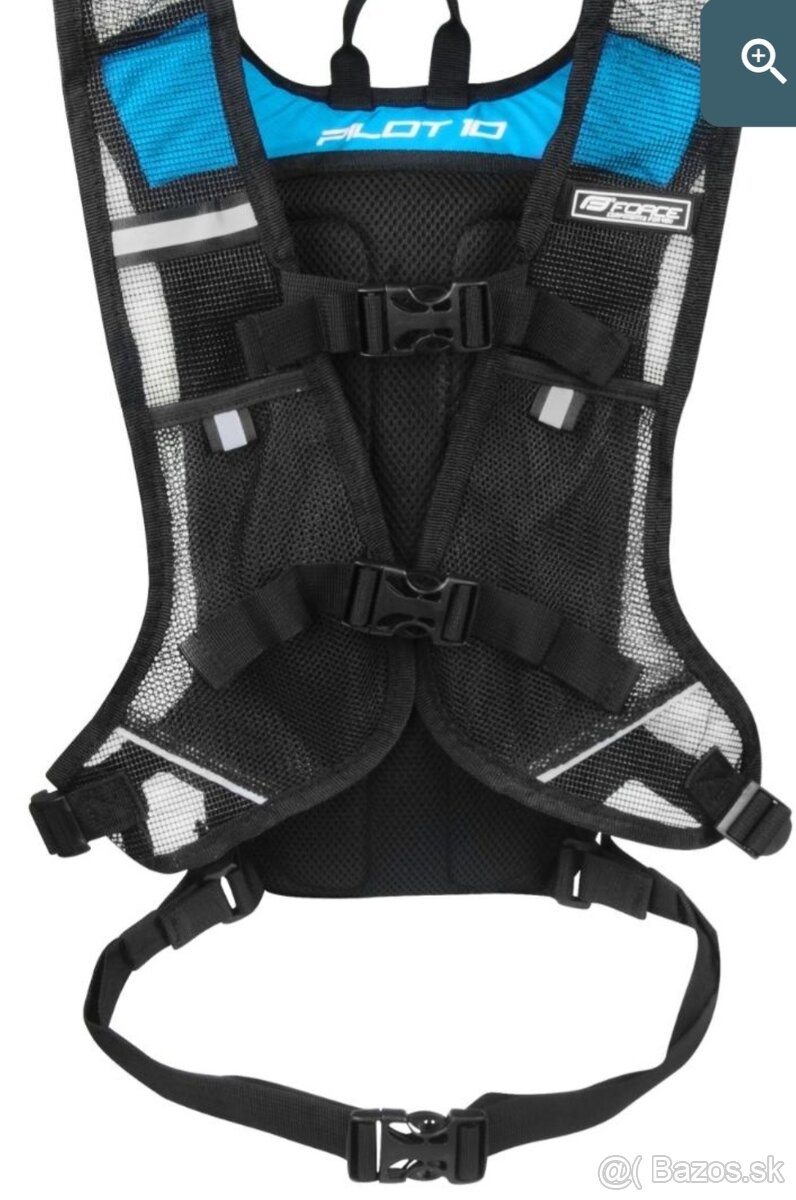 Rupsak FORCE PILOT 10 l, fluo-žltý - 2