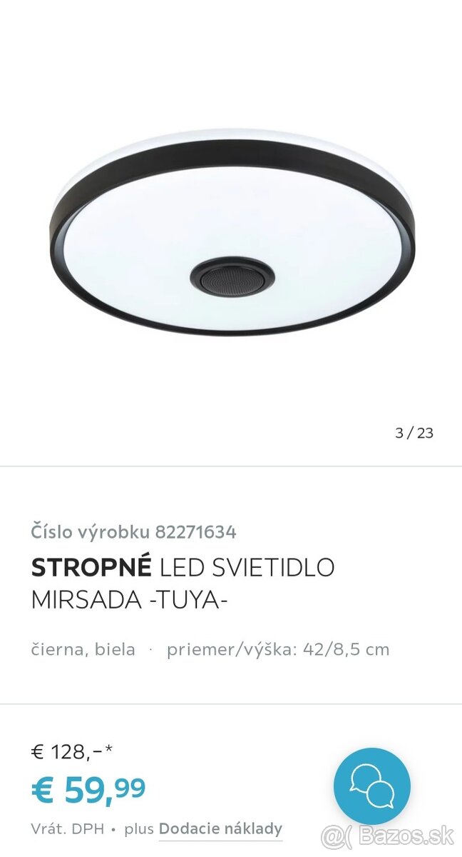 Smart stropna Wi-fi lapma Nove - nepouzivane - 2