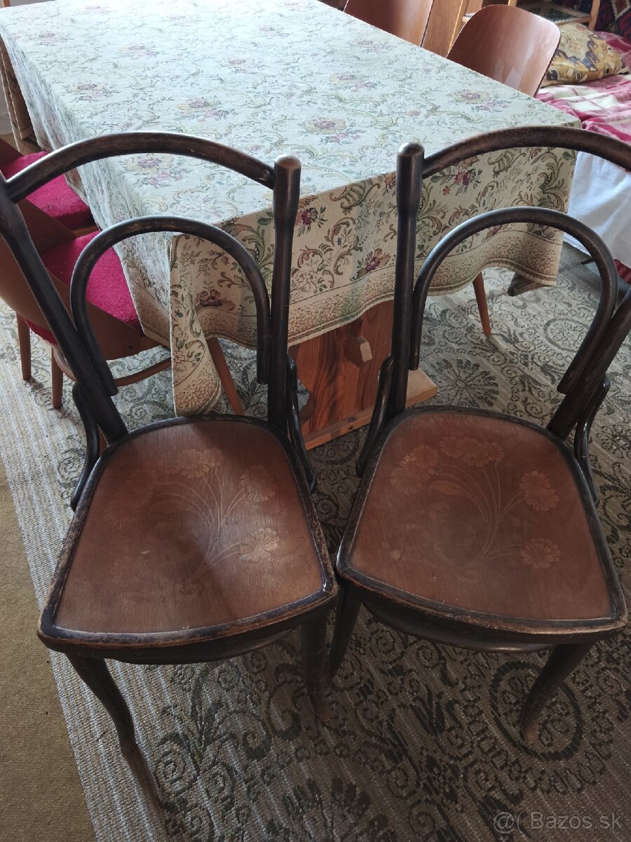 Starozitne stolicky Ton / Thonet a Tatra Pravenec - 2