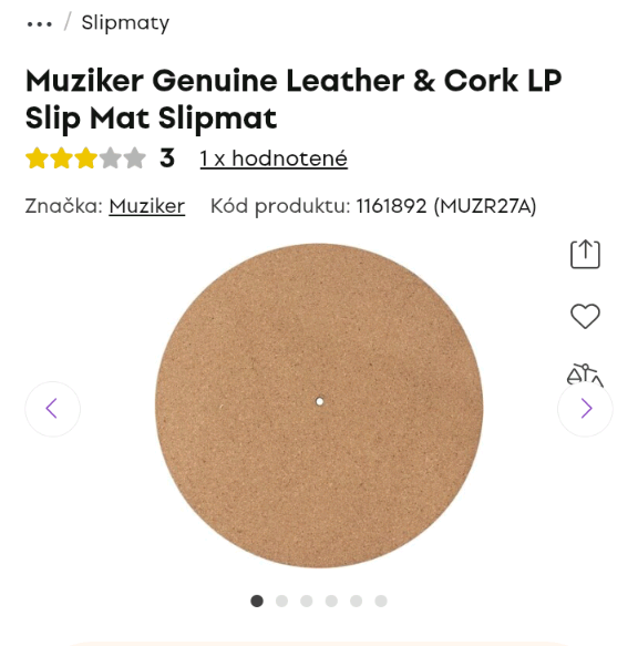 Gramo podlozka - Slipmat - 2