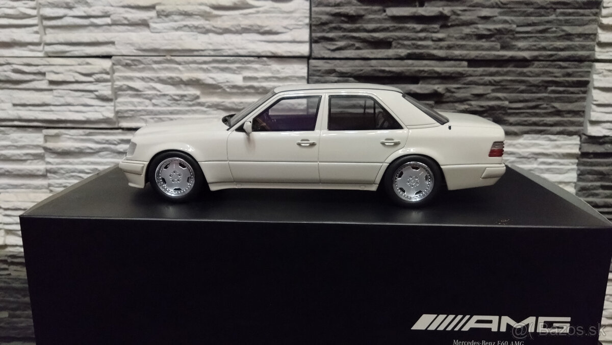 Predam model Mercedes Benz E60 AMG W124 v mierke 1:18 - 2