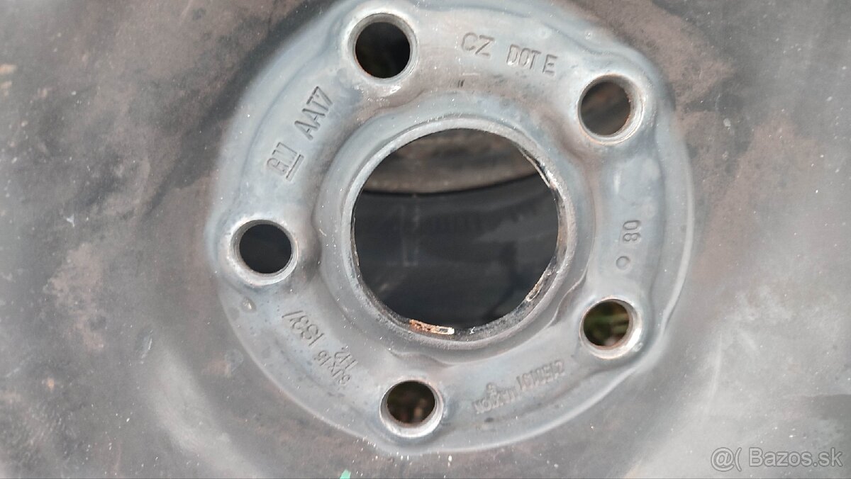 Disky Opel 5x105 r15 letné pneumatiky 195/65 r15 - 2