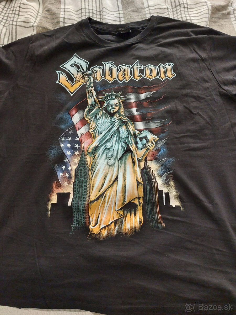 sabaton tričko, šálka - 2