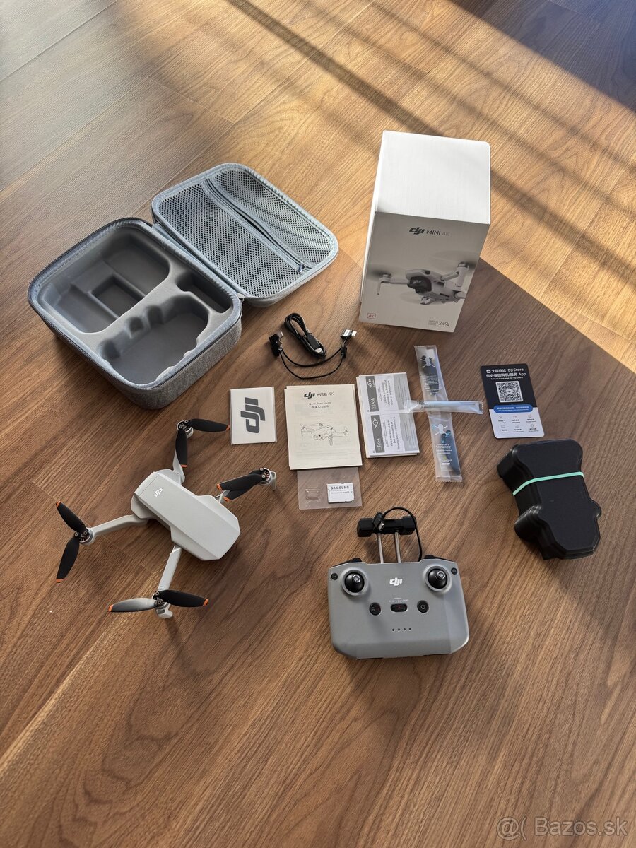 DJI mini 4K dron + ovládač TOP STAV - 2